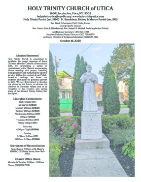 10/19/2025 Bulletin