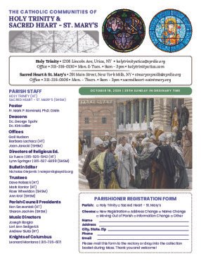 10/18/2026 Bulletin